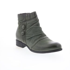 Miz Mooz Sallie Side Zip Ankle Boots Sz 41